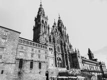 The cathedral of Santiago de Compostela stock image The cathedral of Santiago de Compostela stock image