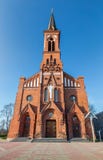 Catholic Cathedral On The Pastavy Town. Royalty Free Stock Photography