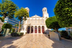 Cathédrale d'Agia Napa Limassol, Chypre image libre de droits Cathédrale d'Agia Napa Limassol, Chypre image libre de droits