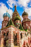Cathédrale du ` s de Basil de saint dans la place rouge, Moscou Photographie stock Cathédrale du ` s de Basil de saint dans la place rouge, Moscou Photographie stock