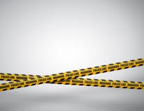 Caution lines isolated. Warning tapes. Danger signs. Vector illustration. royalty free illustration Caution lines isolated. Warning tapes. Danger signs. Vector illustration. royalty free illustration