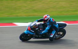 Cavaliere Danilo Petrucci del motociclo di MotoGP fotografia stock libera da diritti Cavaliere Danilo Petrucci del motociclo di MotoGP fotografia stock libera da diritti