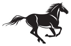 Cavalo de galope ilustração stock Cavalo de galope ilustração stock