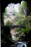 Cave With Bridge Royalty Free Stock Images Cave With Bridge Royalty Free Stock Images