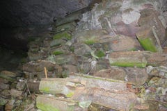 Caverne d'enterrement images libres de droits Caverne d'enterrement images libres de droits