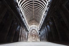 Cavernes d'Ellora, Aurangabad photos stock Cavernes d'Ellora, Aurangabad photos stock