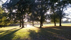 Caída en Inglaterra - salida del sol imágenes de archivo libres de regalías Caída en Inglaterra - salida del sol imágenes de archivo libres de regalías
