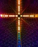 Stained Glass Ceiling of the Cathedral of Saint Mary of the Assumption, San Francisco, California