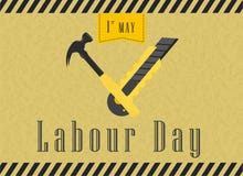 Celebración feliz del día de trabajo Plantilla feliz de la postal o del cartel o del aviador del día de trabajo Diseño feliz del stock de ilustración Celebración feliz del día de trabajo Plantilla feliz de la postal o del cartel o del aviador del día de trabajo Diseño feliz del stock de ilustración