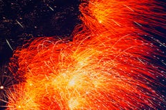 Celebratory fireworks stock image Celebratory fireworks stock image