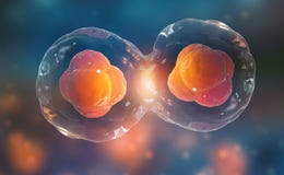 cellule sotto un microscopio Divisione delle cellule Terapia cellulare royalty illustrazione gratis cellule sotto un microscopio Divisione delle cellule Terapia cellulare royalty illustrazione gratis