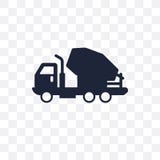 Cement truck transparent icon. Cement truck symbol design from T royalty free illustration Cement truck transparent icon. Cement truck symbol design from T royalty free illustration