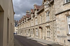 Cena da rua de Cirencester Cotswolds imagens de stock Cena da rua de Cirencester Cotswolds imagens de stock