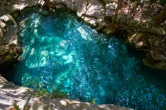 Cenote in Riviera Maya of Mayan Mexico royalty free stock photography Cenote in Riviera Maya of Mayan Mexico royalty free stock photography