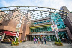 Central, Hong Kong - September 21, 2016 : The Peak and peak Tower stock photos Central, Hong Kong - September 21, 2016 : The Peak and peak Tower stock photos