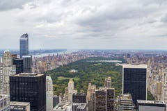 Central Park aerial view in Manhattan, New York City, USA. Stock Photography Central Park aerial view in Manhattan, New York City, USA. Stock Photography