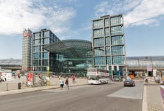 Central Railway Station or Hauptbahnhof in Berlin, Germany. royalty free stock image Central Railway Station or Hauptbahnhof in Berlin, Germany. royalty free stock image