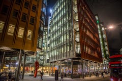 Central Saint Giles, London, UK royalty free stock photography Central Saint Giles, London, UK royalty free stock photography