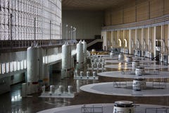 Centrale hydraulique photo libre de droits Centrale hydraulique photo libre de droits