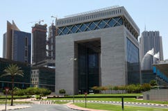 centre Dubai pieniężny zawody międzynarodowe Obraz Stock centre Dubai pieniężny zawody międzynarodowe Obraz Stock