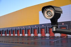 Centre innovateur de logistique garantie surveillance du stockage des produits, marchandises photographie stock libre de droits Centre innovateur de logistique garantie surveillance du stockage des produits, marchandises photographie stock libre de droits