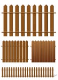 Cerca de madera ilustración del vector Cerca de madera ilustración del vector