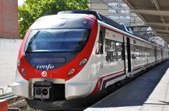 Cercanias commuter train stock photos Cercanias commuter train stock photos