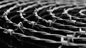 Cercles concentriques de Barbwire illustration de vecteur Cercles concentriques de Barbwire illustration de vecteur