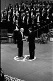 CERIMONIA DEL PREMIO NOBEL A STOCCOLMA SVEZIA fotografia stock libera da diritti CERIMONIA DEL PREMIO NOBEL A STOCCOLMA SVEZIA fotografia stock libera da diritti