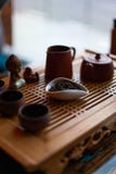 Cerimônia de chá chinesa imagem de stock Cerimônia de chá chinesa imagem de stock