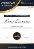 Certificado horizontal da elegância com ilustração do vetor, molde branco do certificado do quadro com teste padrão limpo e moder Imagens de Stock Certificado horizontal da elegância com ilustração do vetor, molde branco do certificado do quadro com teste padrão limpo e moder Imagens de Stock
