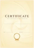 Certificate / Diploma background template. Pattern