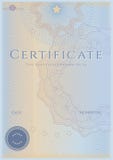 Certifikat/diplom royaltyfri illustrationer Certifikat/diplom royaltyfri illustrationer