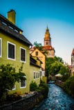Cesky Krumlov stockbilder Cesky Krumlov stockbilder