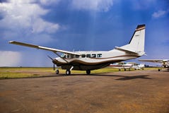 Cessna großartiger Wohnwagen C-208B stockfotos Cessna großartiger Wohnwagen C-208B stockfotos