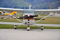 Cessna 172 small light aircraft used to train pilots stock images Cessna 172 small light aircraft used to train pilots stock images