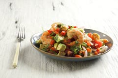 Ceviche lurar camarones - räkaceviche royaltyfria bilder Ceviche lurar camarones - räkaceviche royaltyfria bilder