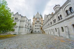 Ch?teau de Neuschwanstein images libres de droits Ch?teau de Neuschwanstein images libres de droits