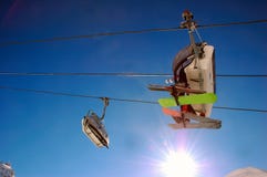 Chairlift Royalty Free Stock Image