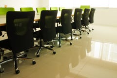 Chairs In Conference Room Stock Image