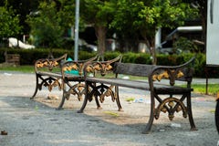 Chairs in the Park. royalty free stock photo Chairs in the Park. royalty free stock photo