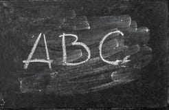 Chalkboard texture Washed blackboard backgroud ABC stock image Chalkboard texture Washed blackboard backgroud ABC stock image