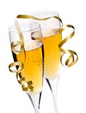 Champagne Glasses Royalty Free Stock Photography Champagne Glasses Royalty Free Stock Photography