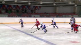 The championship on hockey among youth teams.