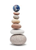 Changement climatique d'équilibre de globe photographie stock libre de droits Changement climatique d'équilibre de globe photographie stock libre de droits