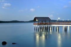 Changi Boardwalk, Kelong Walk Stock Image Changi Boardwalk, Kelong Walk Stock Image