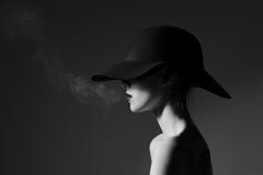 Chapeau noir Image stock Chapeau noir Image stock