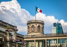 Chapultepec Castle - Mexico city, Mexico royalty free stock image Chapultepec Castle - Mexico city, Mexico royalty free stock image