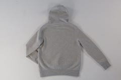 Chaqueta con capucha en el fondo blanco imagenes de archivo Chaqueta con capucha en el fondo blanco imagenes de archivo