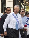 Charles Schumer à 2015 célèbrent Israel Parade à New York photo libre de droits Charles Schumer à 2015 célèbrent Israel Parade à New York photo libre de droits